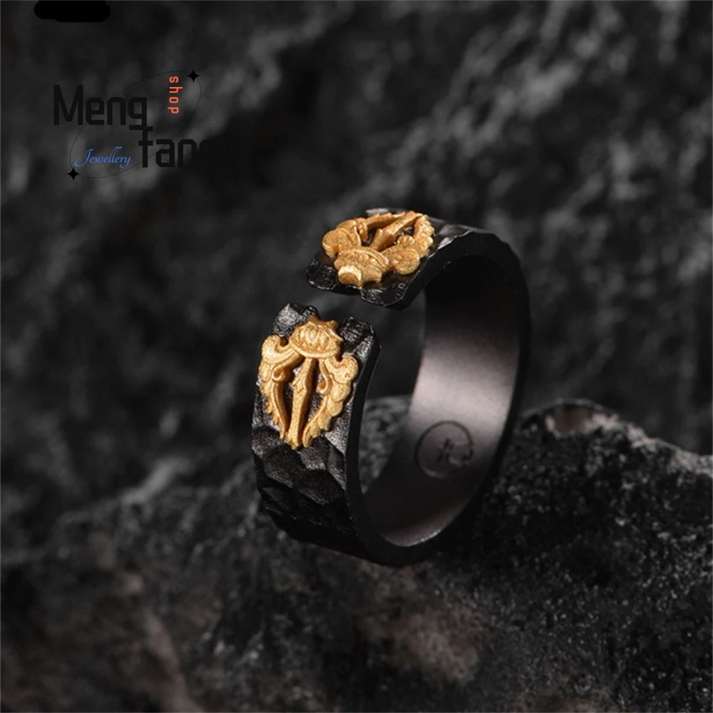 Retro Vajra Ring Couple Ring Accessories, Suitable For Both Men And Women, Adjustable Fashion Jewelry Best Selling Exquisite 
Retro Vajra Ring Couple Ring Accessories, Suitable For Both Men And Women, Adjustable Fashion Jewelry Best Selling Exquisite