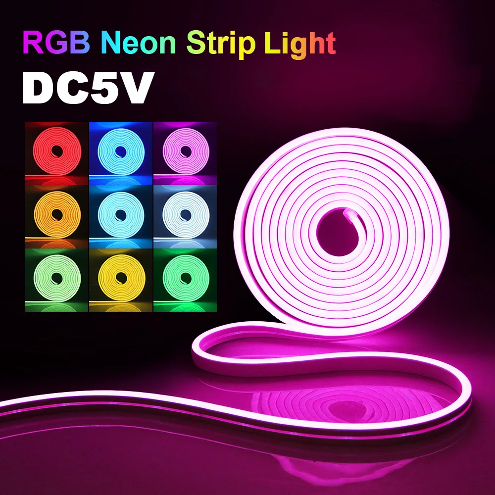 DC 5V RGB Светодиодная неоновая лента Неоновая вывеска Веревочные фонари 3535 108 светодиодов 0,5 м 1 м 2 м 3 м 4 м 5 м Гибкая силиконовая трубка Водонепроницаемый декор
DC 5V RGB Светодиодная неоновая лента Неоновая вывеска Веревочные фонари 3535 108 светодиодов 0,5 м 1 м 2 м 3 м 4 м 5 м Гибкая силиконовая трубка Водонепроницаемый декор