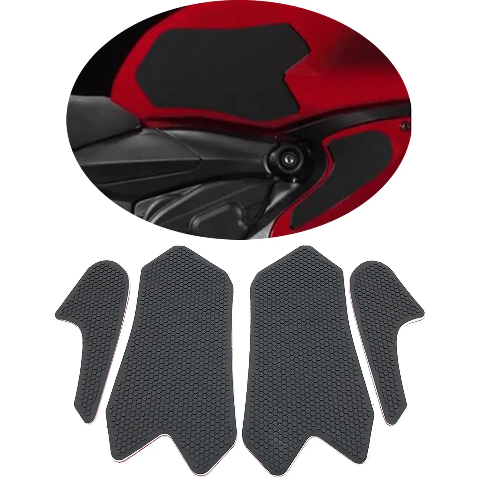 Anti Slip Motorcycle Fuel Tank Traction Pad Kneepad Sticker Black Rubber Side Protector for Ducati 899 959 1199 1299 Accessories
Anti Slip Motorcycle Fuel Tank Traction Pad Kneepad Sticker Black Rubber Side Protector for Ducati 899 959 1199 1299 Accessories