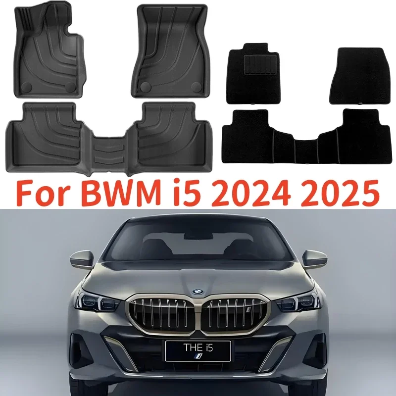 For BWM i5 2024 2025 TPE Floor Mats & Trunk Mat, All Weather Floor Liners Backrest Mats TPE Heavy Duty Pad
For BWM i5 2024 2025 TPE Floor Mats & Trunk Mat, All Weather Floor Liners Backrest Mats TPE Heavy Duty Pad