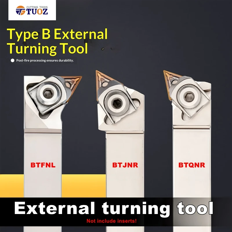 TUOZ External Circular Composite Tool Type B Clamping Plate BTJNR BTQNR BTFNL Spring Steel Seismic CNC Turning Tool Bar
TUOZ External Circular Composite Tool Type B Clamping Plate BTJNR BTQNR BTFNL Spring Steel Seismic CNC Turning Tool Bar