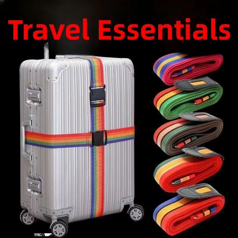 Travel Luggage Strap Cross Packing Secure Fixed Baggage Tour Suitcase Protection Tying Rope Hands-Free Golden Luo He
Travel Luggage Strap Cross Packing Secure Fixed Baggage Tour Suitcase Protection Tying Rope Hands-Free Golden Luo He