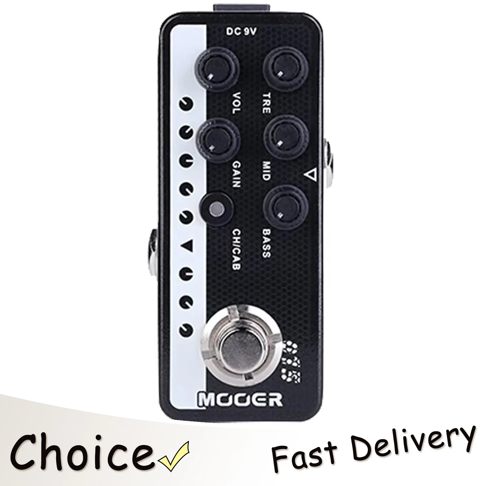 MOOER 015 Brown Sound Guitar Effect Pedal 90's Style Digital Preamp Preamplifier Dual Channels 3-Band EQ Pedal Guitar Parts
MOOER 015 Brown Sound Guitar Effect Pedal 90's Style Digital Preamp Preamplifier Dual Channels 3-Band EQ Pedal Guitar Parts