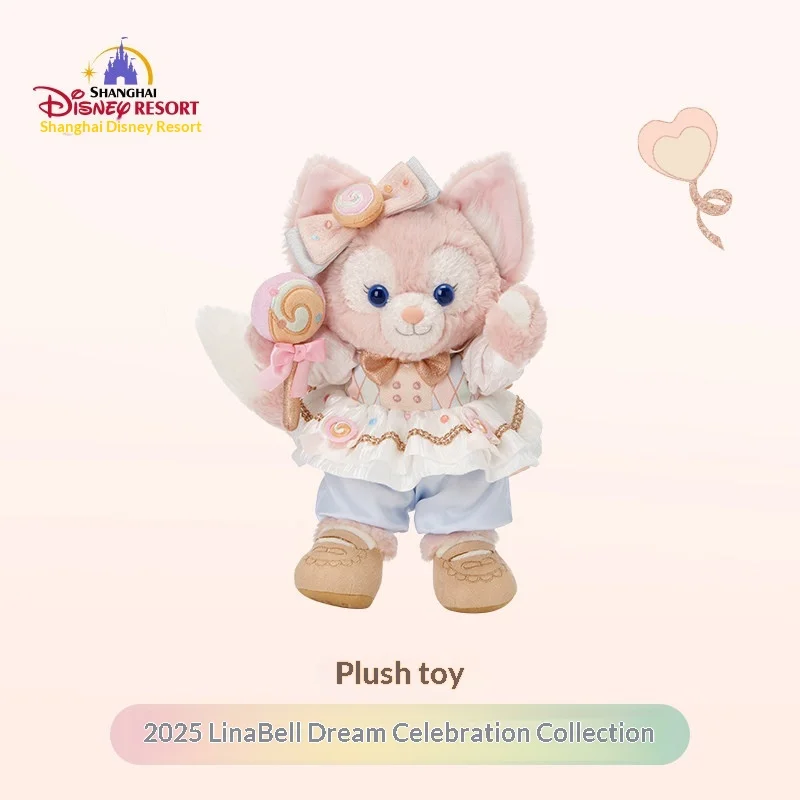 Плюшевая игрушка LinaBell из серии «Празднование мечты 2025» от Shanghai Resort, мягкая набивная игрушка, подарок на Новый год для детей и любителей коллекционирования
Плюшевая игрушка LinaBell из серии «Празднование мечты 2025» от Shanghai Resort, мягкая набивная игрушка, подарок на Новый год для детей и любителей коллекционирования