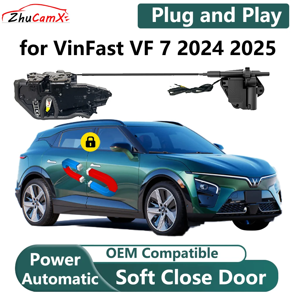 ZhuCamX for VinFast VF 7 2024 2025 Car Electric Soft Close Door System Power Closing Door Latch Lock OEM Plug and play
ZhuCamX for VinFast VF 7 2024 2025 Car Electric Soft Close Door System Power Closing Door Latch Lock OEM Plug and play