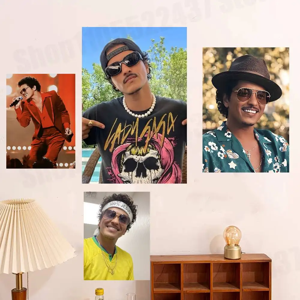 Singer Hot B-Bruno M-Mars Poster HD Art Sticky Wall Waterproof For Bedroom Game Room Wall Home Decor Gifts
Singer Hot B-Bruno M-Mars Poster HD Art Sticky Wall Waterproof For Bedroom Game Room Wall Home Decor Gifts