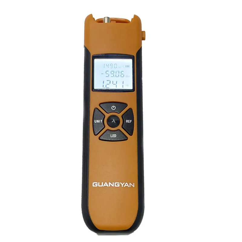 High Precision Optical Power Meter G10 Rechargeable Battery FTTH Fiber Optic Power Meter with Flash Light OPM FC/SC/ST
High Precision Optical Power Meter G10 Rechargeable Battery FTTH Fiber Optic Power Meter with Flash Light OPM FC/SC/ST