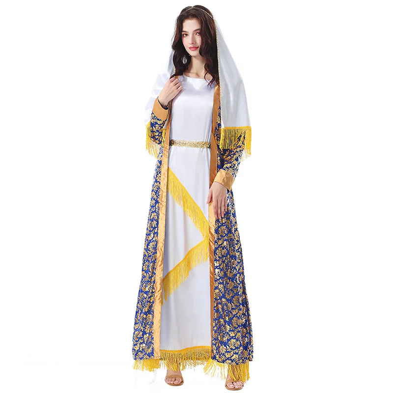 Arabian Long Dr Costume for Adults Stage Performance Outfit loween Masquerade Funny Transforming Middle East Robe
Arabian Long Dr Costume for Adults Stage Performance Outfit loween Masquerade Funny Transforming Middle East Robe