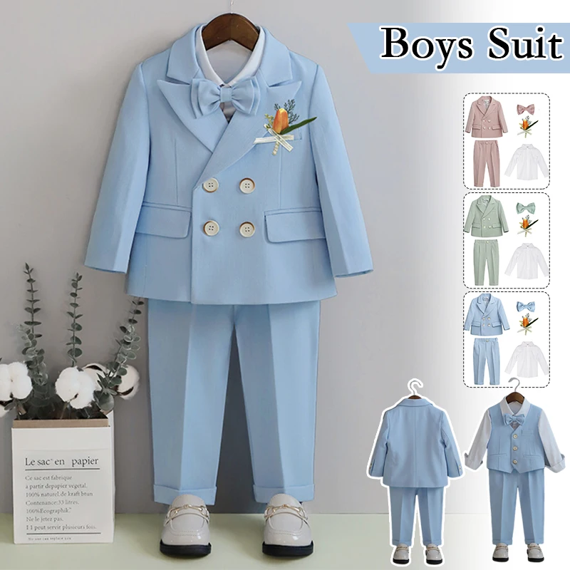 Baby Kids Formal Ceremony Costume Flower Boy girl Photography Suit Children Birthday Wedding Party Dress Performance Tuxedo Set
Baby Kids Formal Ceremony Costume Flower Boy girl Photography Suit Children Birthday Wedding Party Dress Performance Tuxedo Set