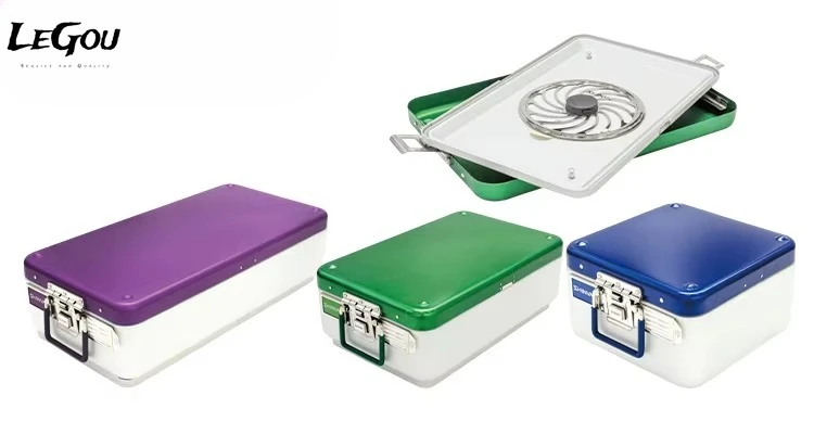 LeGou Professional SHINVA Window Sterilization Container for Surgical Instruments Autoclave
LeGou Professional SHINVA Window Sterilization Container for Surgical Instruments Autoclave