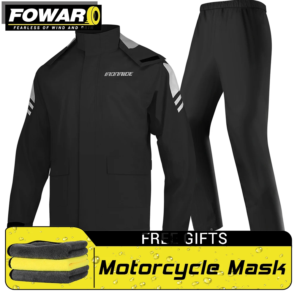 New Outdoor Riding Motorcycle Raincoat Riding Waterproof Sunproof Scooter Moto Reflective Raincoat Motorcycle Raincoat Suit
New Outdoor Riding Motorcycle Raincoat Riding Waterproof Sunproof Scooter Moto Reflective Raincoat Motorcycle Raincoat Suit