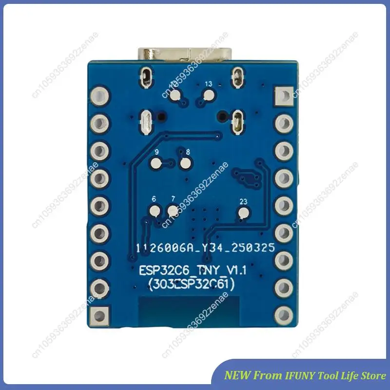 ESP32C6_TINY Макетная плата Supermini Макетная плата Поддержка WIFI Bluetooth Новинка
ESP32C6_TINY Макетная плата Supermini Макетная плата Поддержка WIFI Bluetooth Новинка