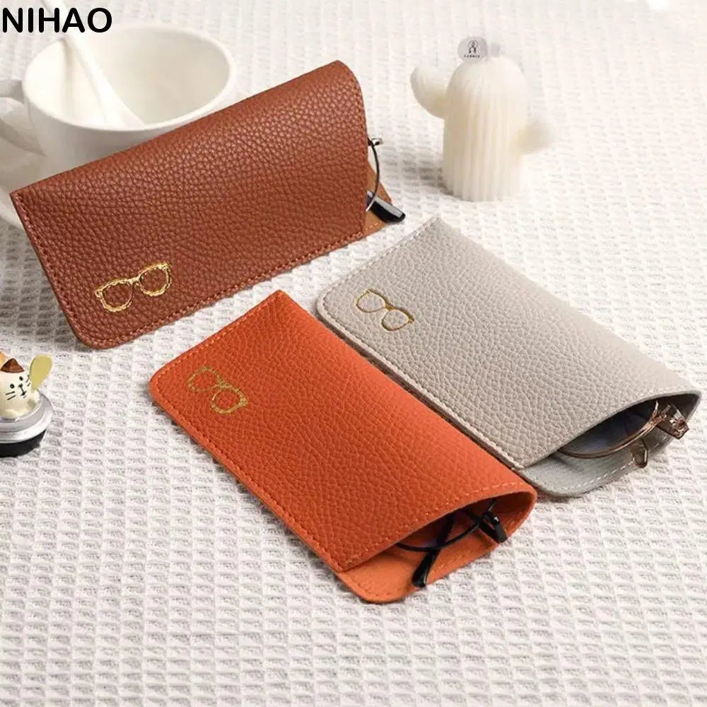 Glasses Case Soft Leather Open Eyewear Bag Dustproof Lightweight Glasses Storage Bag Solid Color Sewn Sunglasses Pouch Women
Glasses Case Soft Leather Open Eyewear Bag Dustproof Lightweight Glasses Storage Bag Solid Color Sewn Sunglasses Pouch Women