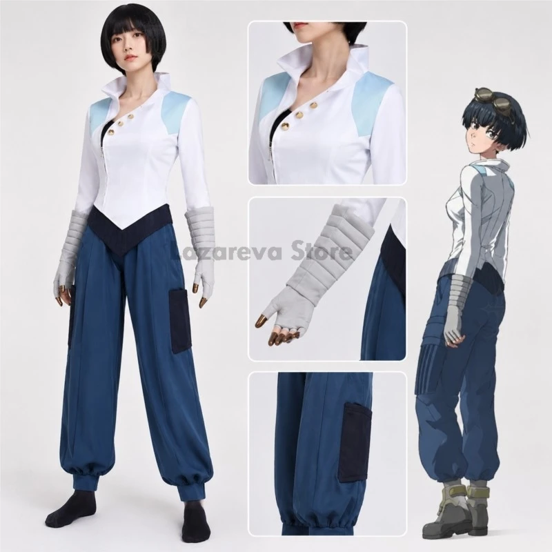 Trigun Stampede Meryl Stryfe Cosplay Costume Anime Game Character Outfit for Women Halloween Comic Con Role Play Party Full Set
Trigun Stampede Meryl Stryfe Cosplay Costume Anime Game Character Outfit for Women Halloween Comic Con Role Play Party Full Set