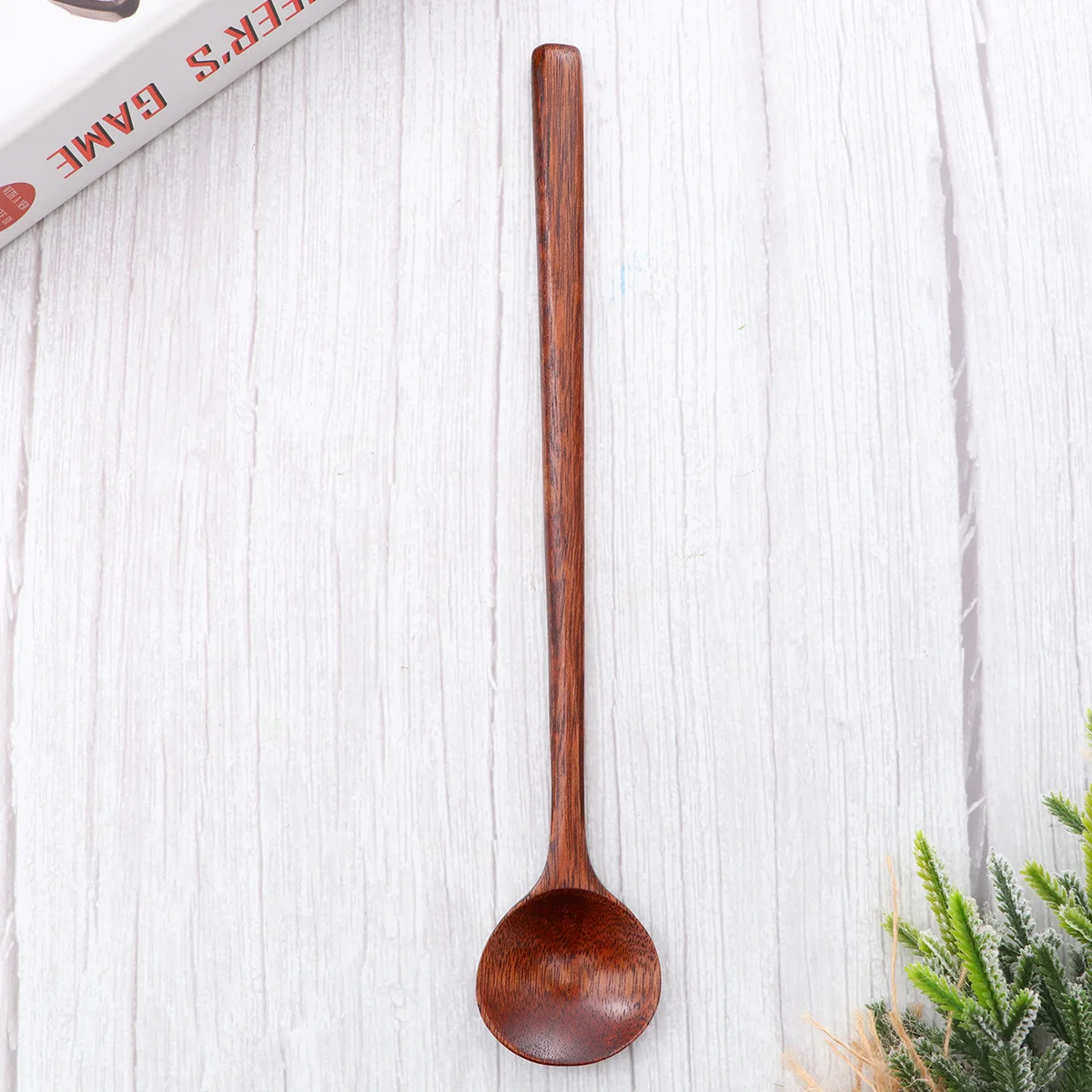 Wooden Ladle Mixing Spoon Round Soup Server Sauce Seasoning Scoop Kitchen Supplies Natural Wood Ergonomic Handle
Wooden Ladle Mixing Spoon Round Soup Server Sauce Seasoning Scoop Kitchen Supplies Natural Wood Ergonomic Handle