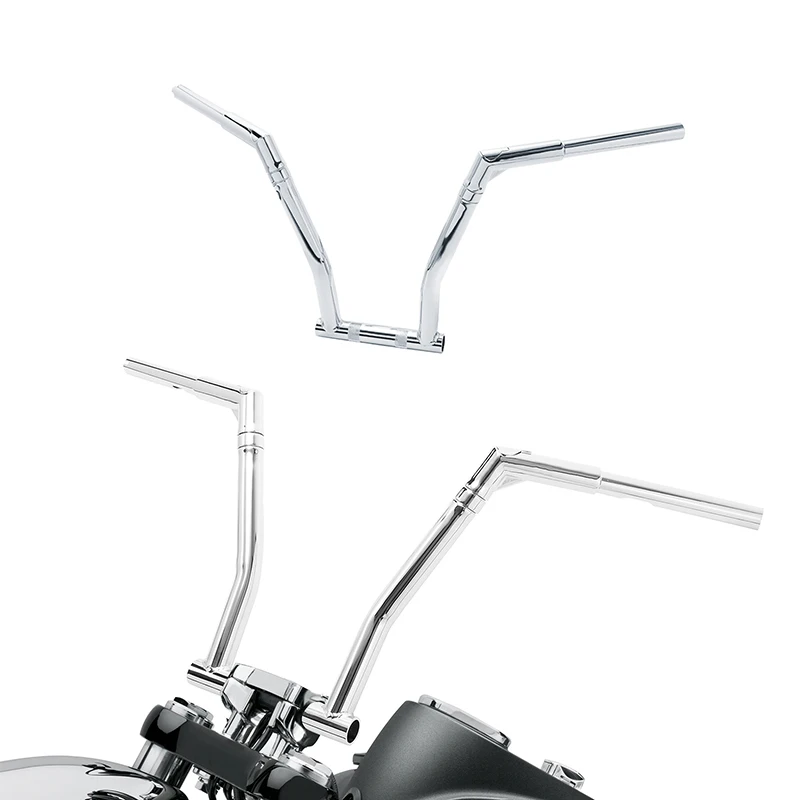Motorcycle 12" 16" 18" Rise 1 1/4" Adjustable Ape Hanger Handlebar For Harley Road King Softail Dyna FLD
Motorcycle 12" 16" 18" Rise 1 1/4" Adjustable Ape Hanger Handlebar For Harley Road King Softail Dyna FLD