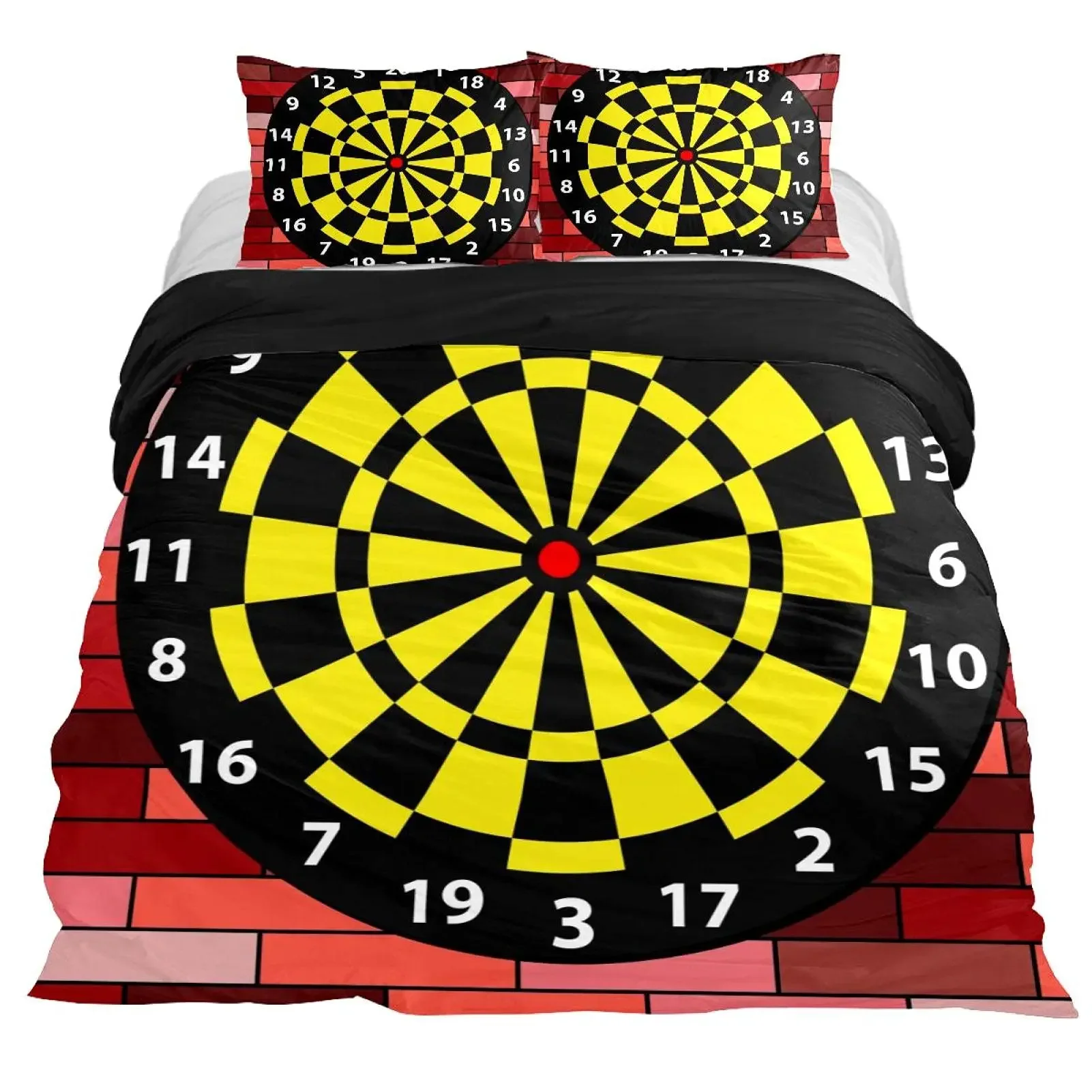 Dart Board Duvet Cover Set Dartboard Bedding Sets Skin-friendly Lightning and Flame Comforter Covers Set Queen Quilt Cover 3pcs
Dart Board Duvet Cover Set Dartboard Bedding Sets Skin-friendly Lightning and Flame Comforter Covers Set Queen Quilt Cover 3pcs