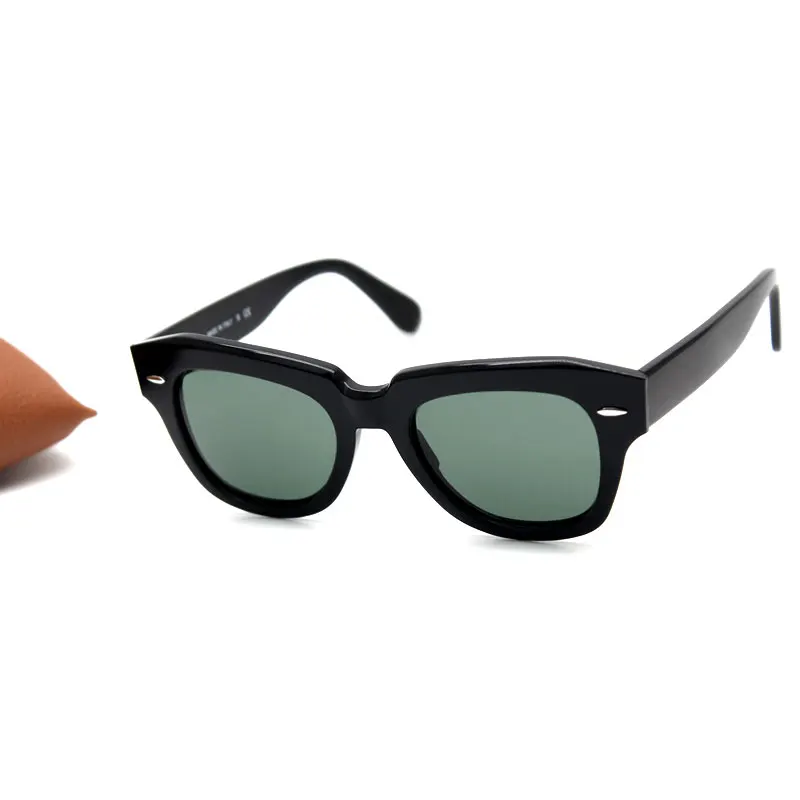 2186 Sunglasses Mens Designer State Street Square Black Frames Glasses Ladys Fashion Green Lens Eyewear 49mm
2186 Sunglasses Mens Designer State Street Square Black Frames Glasses Ladys Fashion Green Lens Eyewear 49mm