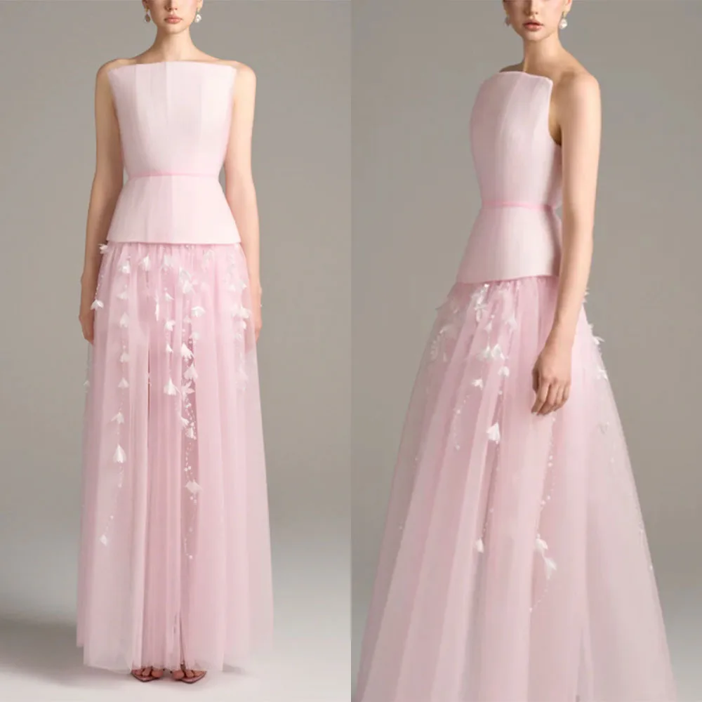 Customized Strapless Sleeveless Ankle Length Pink A-line Vestidos En Oferta Liquidación De Noche فساتين حفلات التخرج Abendkleid
Customized Strapless Sleeveless Ankle Length Pink A-line Vestidos En Oferta Liquidación De Noche فساتين حفلات التخرج Abendkleid