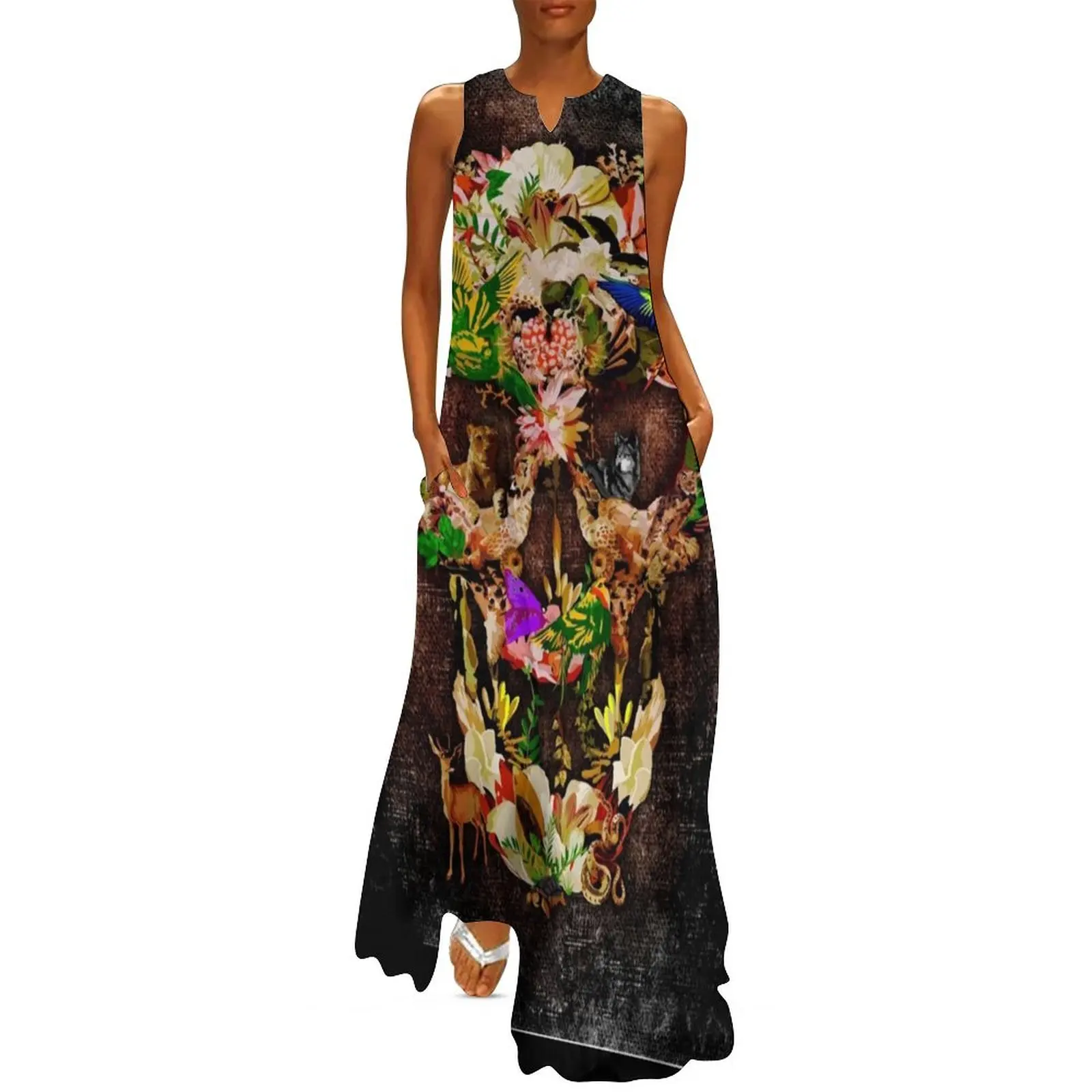 Animal Kingdom Sugar skull Long Dress Clothing dresses for woman 2025 women's clothing trend 2025
Animal Kingdom Sugar skull Long Dress Clothing dresses for woman 2025 women's clothing trend 2025