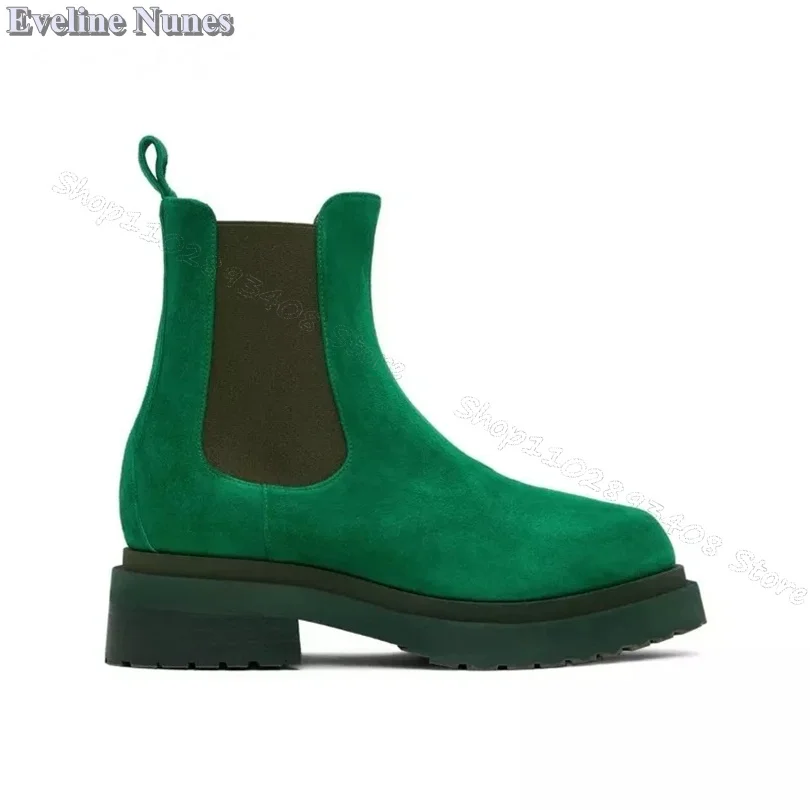 Green Knit Spliced Suede Boots Round Toe Solid Personality Male Shoes New Stylish Slip on Wear Resistant Boots Zapatillas Mujer
Green Knit Spliced Suede Boots Round Toe Solid Personality Male Shoes New Stylish Slip on Wear Resistant Boots Zapatillas Mujer