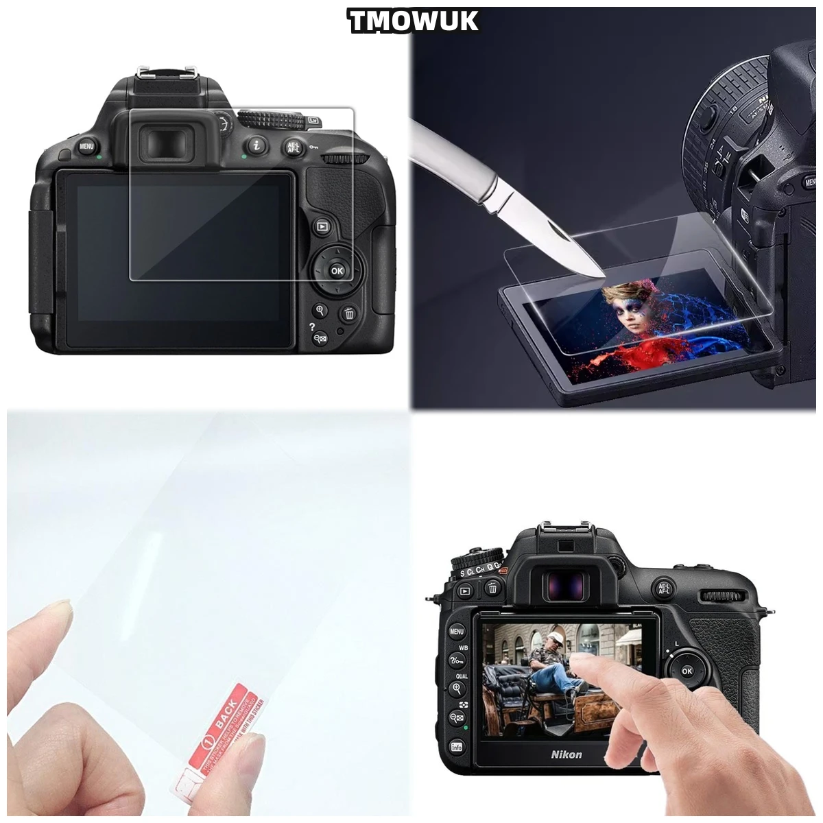 For Nikon D5100 D5200 9H Hardness Tempered Glass LCD Screen Protector Film Anti-Scratch HD Clear
For Nikon D5100 D5200 9H Hardness Tempered Glass LCD Screen Protector Film Anti-Scratch HD Clear