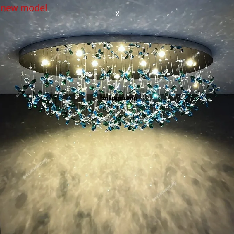 M138French villa living room lamp dining room crystal chandelier flower dining room bar lamp
M138French villa living room lamp dining room crystal chandelier flower dining room bar lamp
