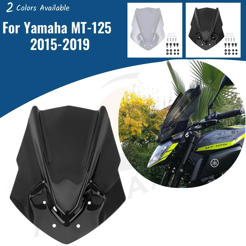Motorcycle Front Screen Wind Shield Accessories For Yamaha MT-125 MT125 2015-2019 For MT 125 Windshield Windscreen Air Deflector
Motorcycle Front Screen Wind Shield Accessories For Yamaha MT-125 MT125 2015-2019 For MT 125 Windshield Windscreen Air Deflector