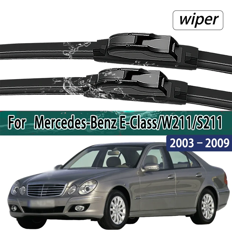 For Mercedes Benz E Class/W211/S221 2003 2009 Front Windshield Wiper Blades, Rainy Days Don't Blurry Windshield Wiper
For Mercedes Benz E Class/W211/S221 2003 2009 Front Windshield Wiper Blades, Rainy Days Don't Blurry Windshield Wiper