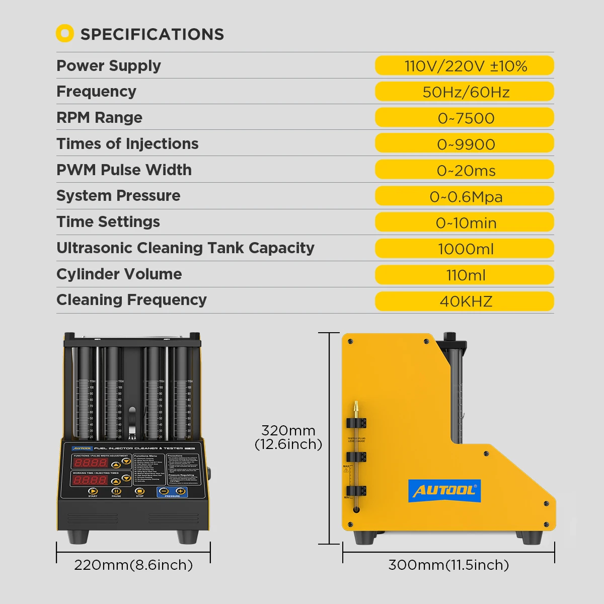 No-disassembly cleaning machine AutomotiVe 4 Cylinder Auto Car Fuel Injector Tester Ultrasonic Cleaning
No-disassembly cleaning machine AutomotiVe 4 Cylinder Auto Car Fuel Injector Tester Ultrasonic Cleaning