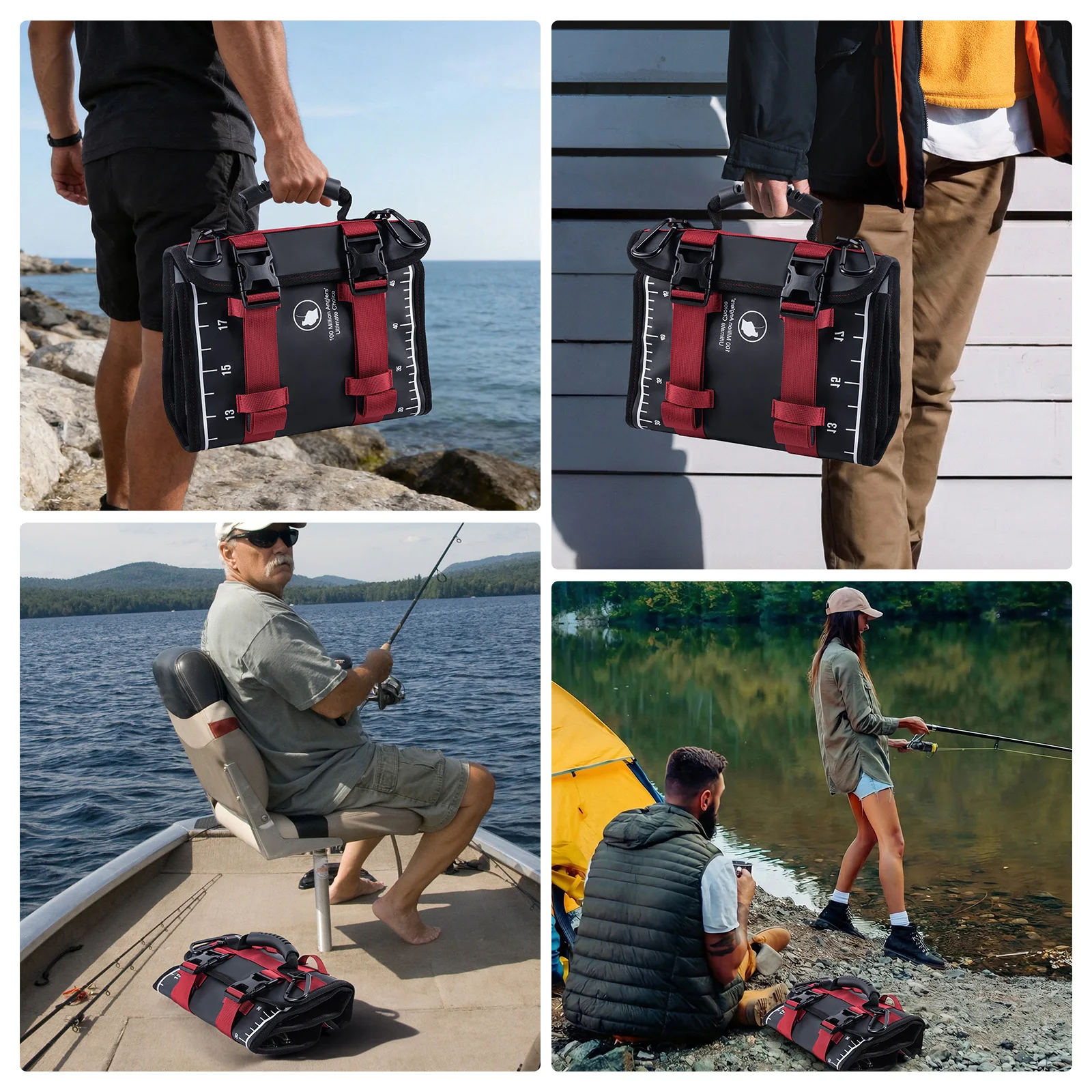 Goture Large Metal Jig Bag 78.5x30cm Saltwater Fishing Tackle Fishing Lure Bag Bait Storage Fishing Gear Accessories
Goture Large Metal Jig Bag 78.5x30cm Saltwater Fishing Tackle Fishing Lure Bag Bait Storage Fishing Gear Accessories