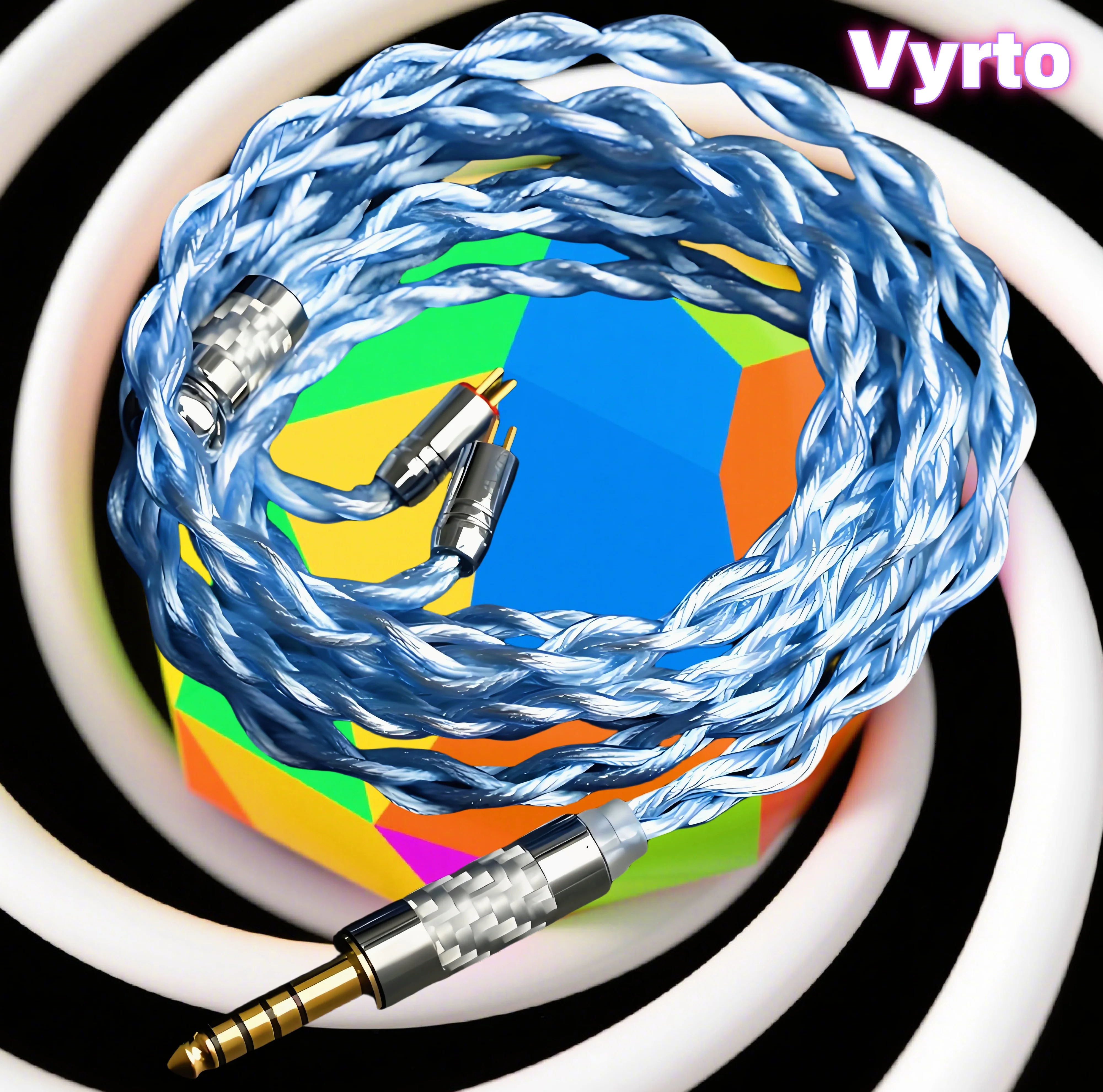 Vyrto-47 Iem Cable Blue Silver Plated Bold Hifi Cable,Suitable for a2dc/MMCX/IE80/2PIN 0.78/Imseries/Kz-Qdc/Tfz/Headphones Cabl
Vyrto-47 Iem Cable Blue Silver Plated Bold Hifi Cable,Suitable for a2dc/MMCX/IE80/2PIN 0.78/Imseries/Kz-Qdc/Tfz/Headphones Cabl