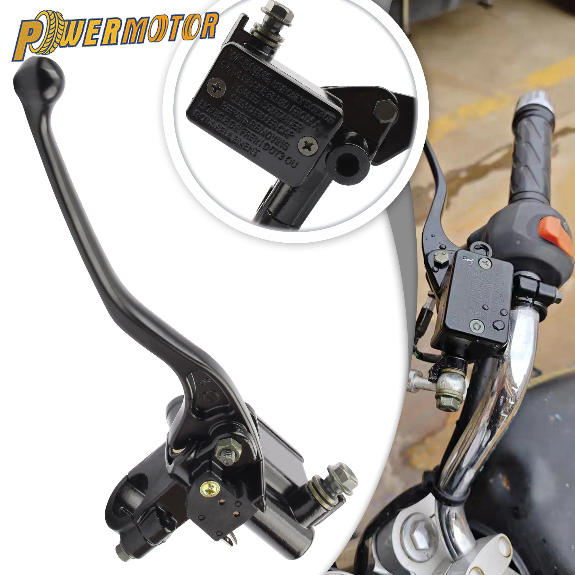 for Honda TRX125 To TRX450 Motorcycle Right Brake Clutch Master Cylinder Hydraulic Pump Lever BrakeClutch Lever Replacement Part
for Honda TRX125 To TRX450 Motorcycle Right Brake Clutch Master Cylinder Hydraulic Pump Lever BrakeClutch Lever Replacement Part