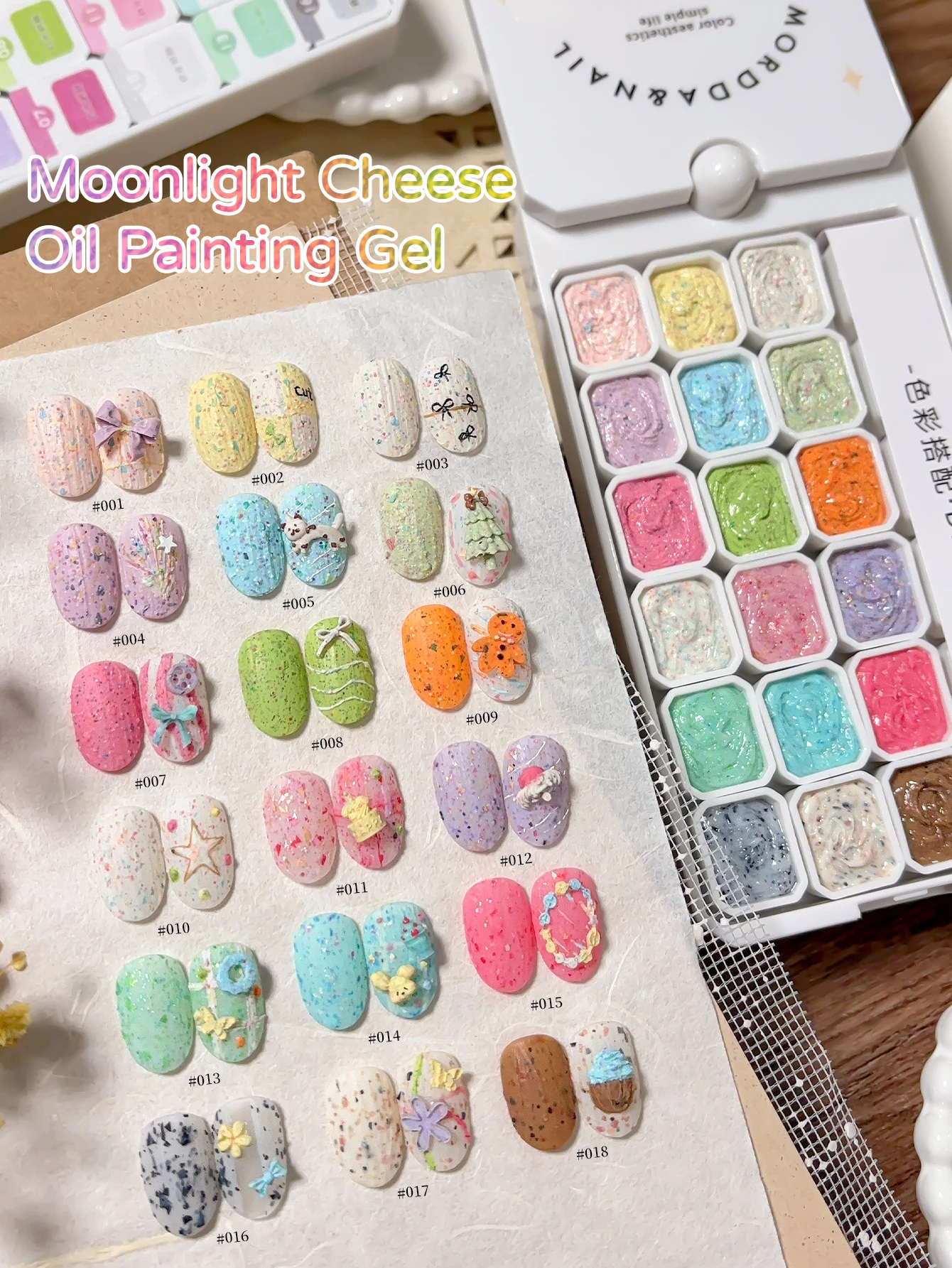 MORDDA 18-цветный клей для похлопывания масла, консервы, высокая насыщенность, популярный полутвердый клей для лака для ногтей, женский салон
MORDDA 18-цветный клей для похлопывания масла, консервы, высокая насыщенность, популярный полутвердый клей для лака для ногтей, женский салон