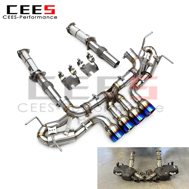 cees Upgrade Exhaust Pipe for Chevrolet CORVETTE C8 Z06 (2019-2025) Free Flow Racing Exhaust System Valve Exhaust
cees Upgrade Exhaust Pipe for Chevrolet CORVETTE C8 Z06 (2019-2025) Free Flow Racing Exhaust System Valve Exhaust