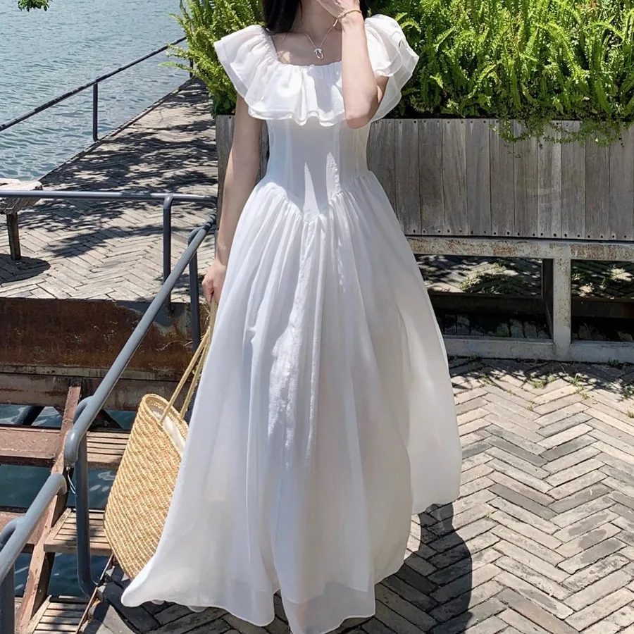 【New style】French ruffled one-shoulder dress, children's summer new style, super beautiful, niche design, temperament long dres
【New style】French ruffled one-shoulder dress, children's summer new style, super beautiful, niche design, temperament long dres