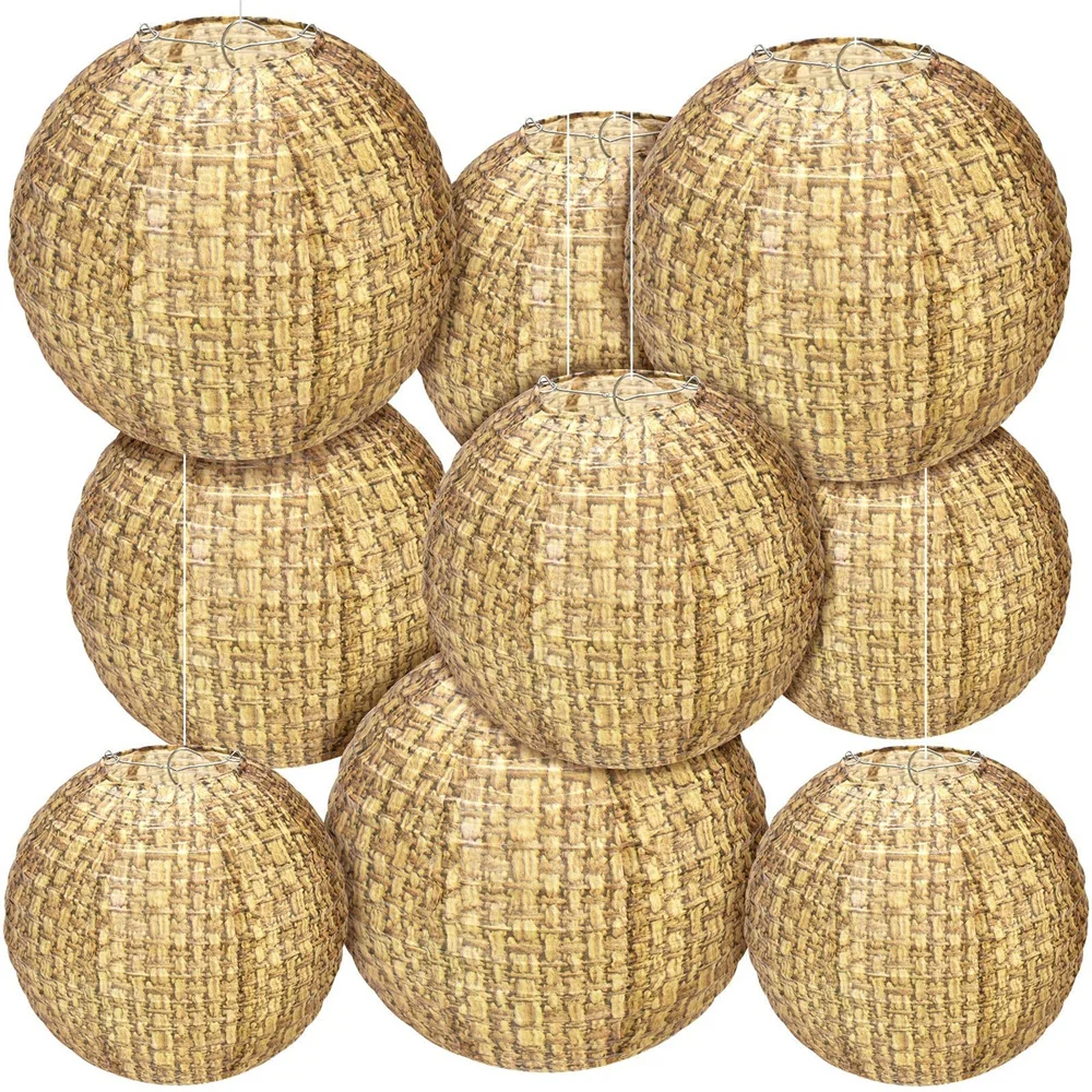 9 Pcs 8 10 12 Inch Burlap Paper Lanterns Chinese Boho Farmhouse Decor Hanging Classroom Home Decor for Wedding Party Birthday
9 Pcs 8 10 12 Inch Burlap Paper Lanterns Chinese Boho Farmhouse Decor Hanging Classroom Home Decor for Wedding Party Birthday