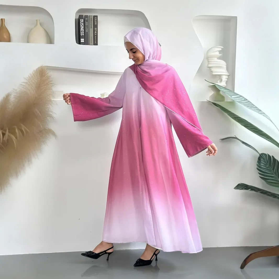 Ид Мусульманский женский комплект из 3 предметов Платья Исламский хиджаб Платок Рамадан Джалабия Дубай Арабский Vestidos Открытый Абая Длинный халат Костюмы
Ид Мусульманский женский комплект из 3 предметов Платья Исламский хиджаб Платок Рамадан Джалабия Дубай Арабский Vestidos Открытый Абая Длинный халат Костюмы