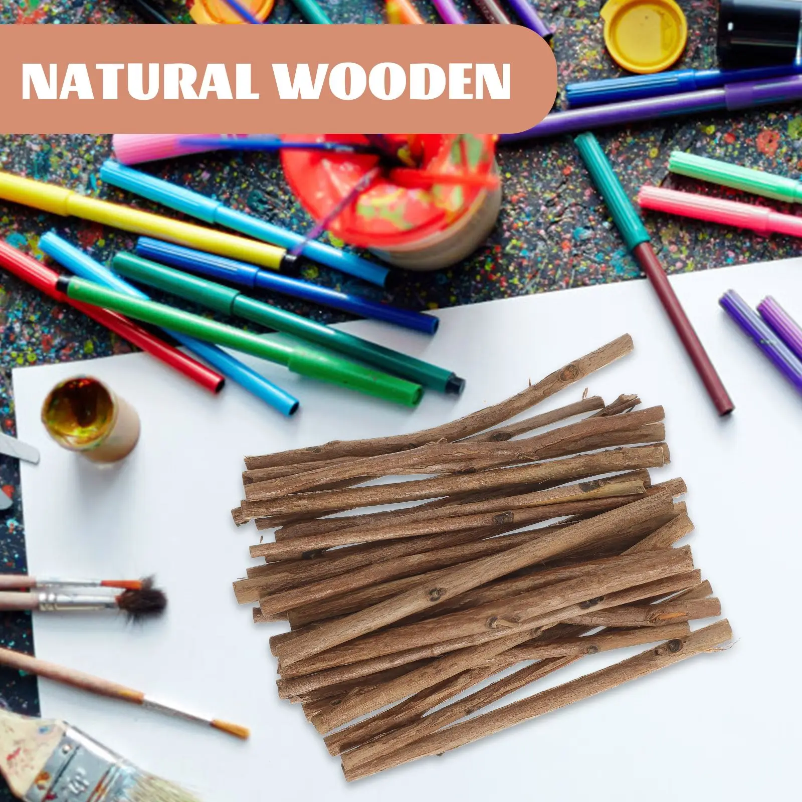 100 Pcs Tree Sticks Natural Wood Log Sticks For Diy Wood DIY Boxwood Bark Decor Paint Pyrography Decoupage Craft Supplies
100 Pcs Tree Sticks Natural Wood Log Sticks For Diy Wood DIY Boxwood Bark Decor Paint Pyrography Decoupage Craft Supplies