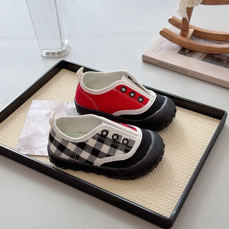 2025 Autumn Children Casual Shoes Checkerboard Leopard Kids Canvas Shoes Toes Capped New Boys Girls Fashion Flats Non-slip
2025 Autumn Children Casual Shoes Checkerboard Leopard Kids Canvas Shoes Toes Capped New Boys Girls Fashion Flats Non-slip