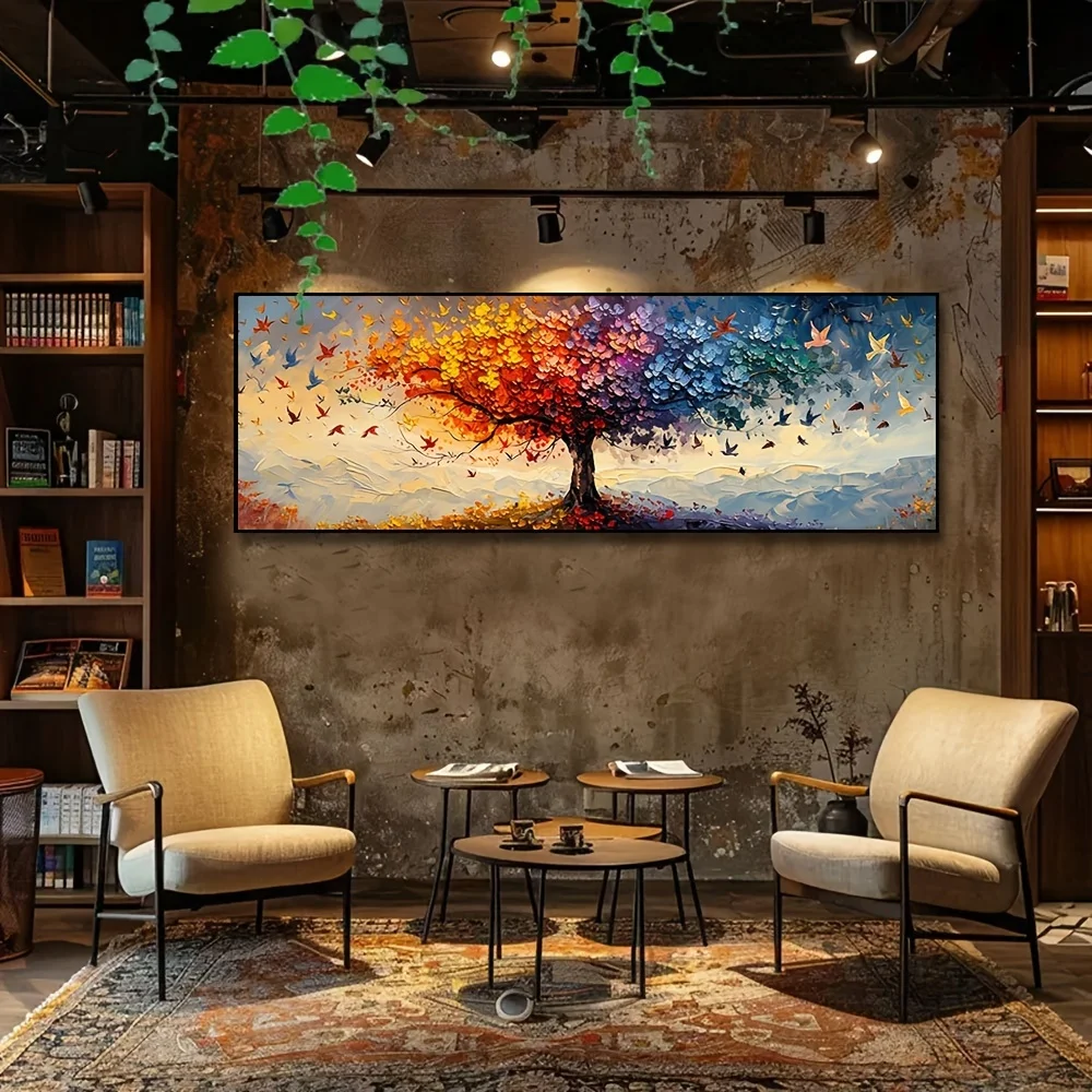 D9 Oversized Tree of Life Canvas Art Printing Abstract Multicolor Butterfly Wall Art Prints Living Room Bedroom Decor Frameless
D9 Oversized Tree of Life Canvas Art Printing Abstract Multicolor Butterfly Wall Art Prints Living Room Bedroom Decor Frameless