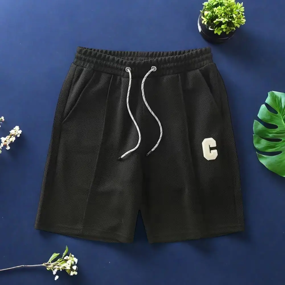 Men Adjustable Waist Shorts Quick-drying Knee-length Sport Shorts with Waist Drawstring for Men Loose Fit Solid Color Athletic
Men Adjustable Waist Shorts Quick-drying Knee-length Sport Shorts with Waist Drawstring for Men Loose Fit Solid Color Athletic