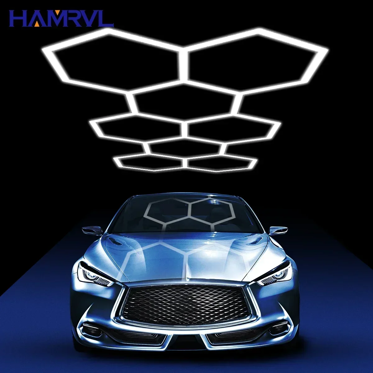 Honeycomb Led Light Garage Light Hexagon Led lamp 110V-240V Led Tube Ceiling Lighting For Auto Car Body Repair Led Workshop
Honeycomb Led Light Garage Light Hexagon Led lamp 110V-240V Led Tube Ceiling Lighting For Auto Car Body Repair Led Workshop