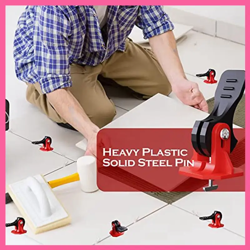 100Piece Tile Tools For Leveling Installation, Floor Leveling Tools Tile Spacers
100Piece Tile Tools For Leveling Installation, Floor Leveling Tools Tile Spacers