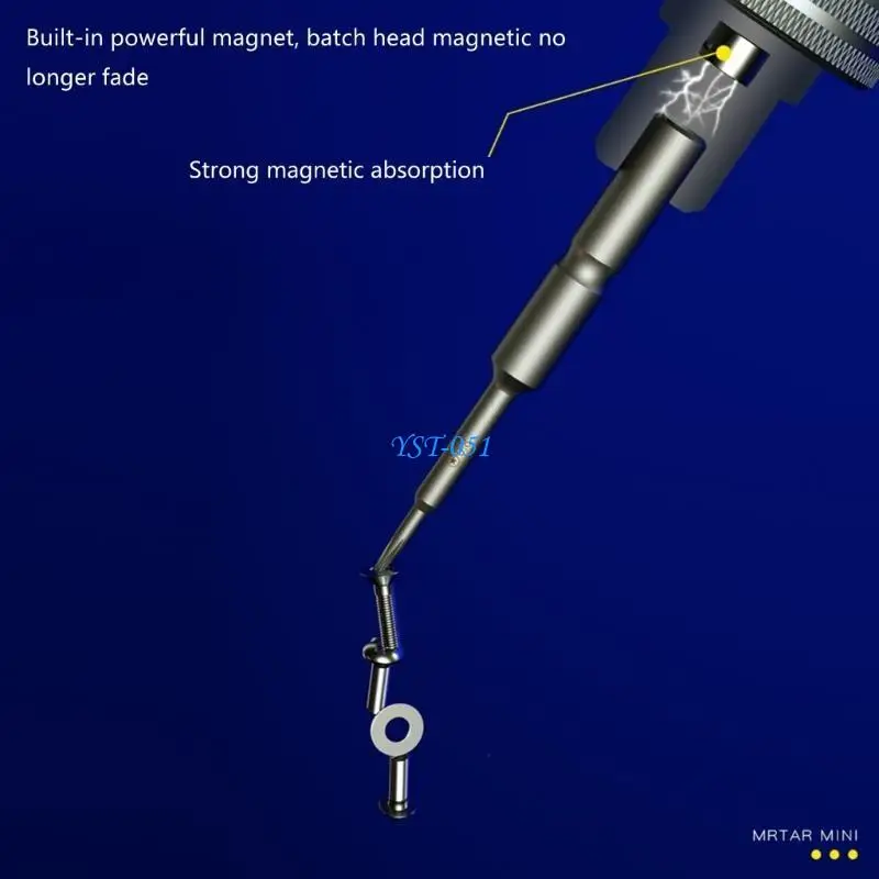 E15A 6Piece Mini Screwdriver Set Tips For Precise Electronics Maintenance Repair Tool With Comfortable Grip
E15A 6Piece Mini Screwdriver Set Tips For Precise Electronics Maintenance Repair Tool With Comfortable Grip