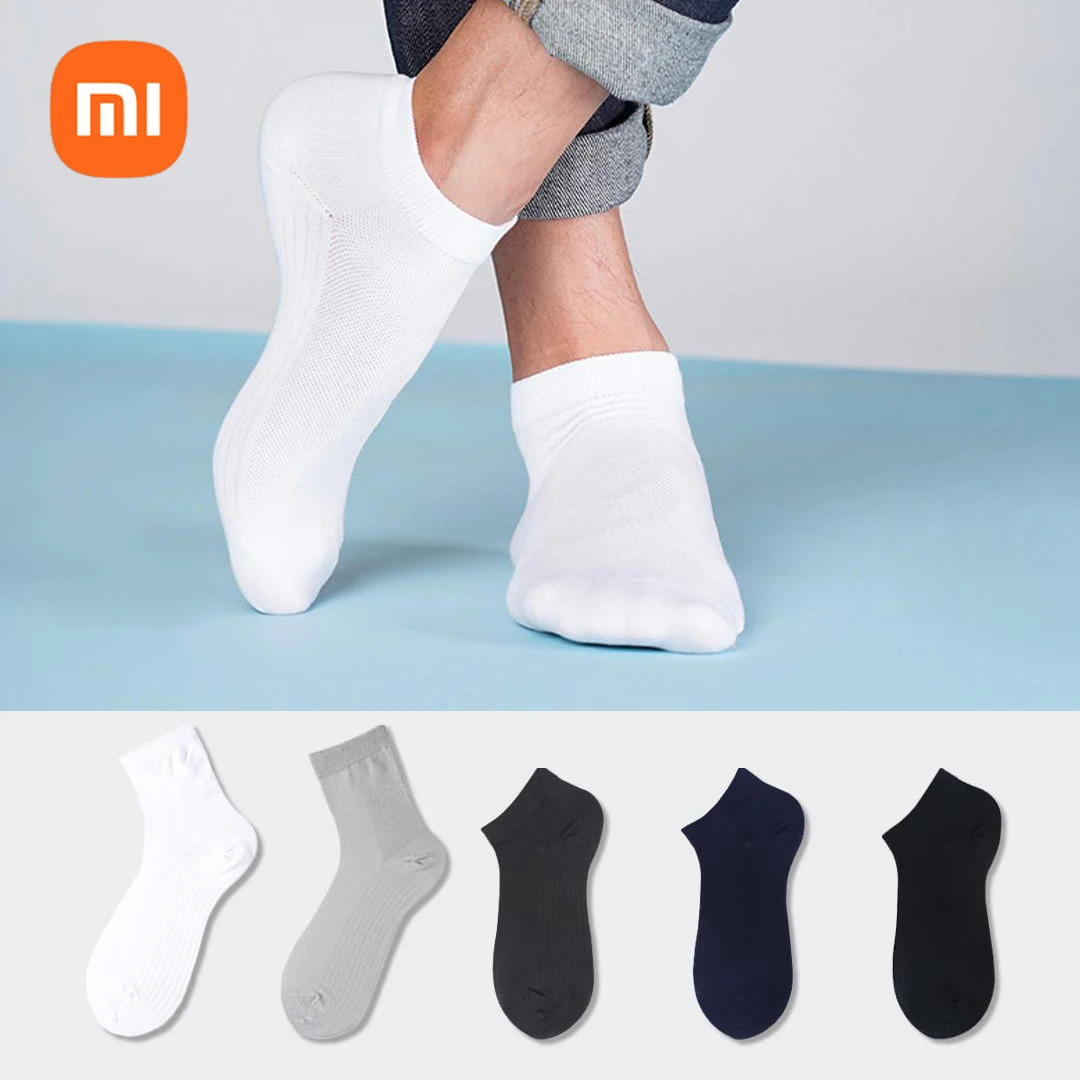 xiaomi youpin 365wear мужские дышащие антибактериальные носки с ионами серебра, устойчивые к запаху, доступны в различных длинах, простые и повседневные.
xiaomi youpin 365wear мужские дышащие антибактериальные носки с ионами серебра, устойчивые к запаху, доступны в различных длинах, простые и повседневные.