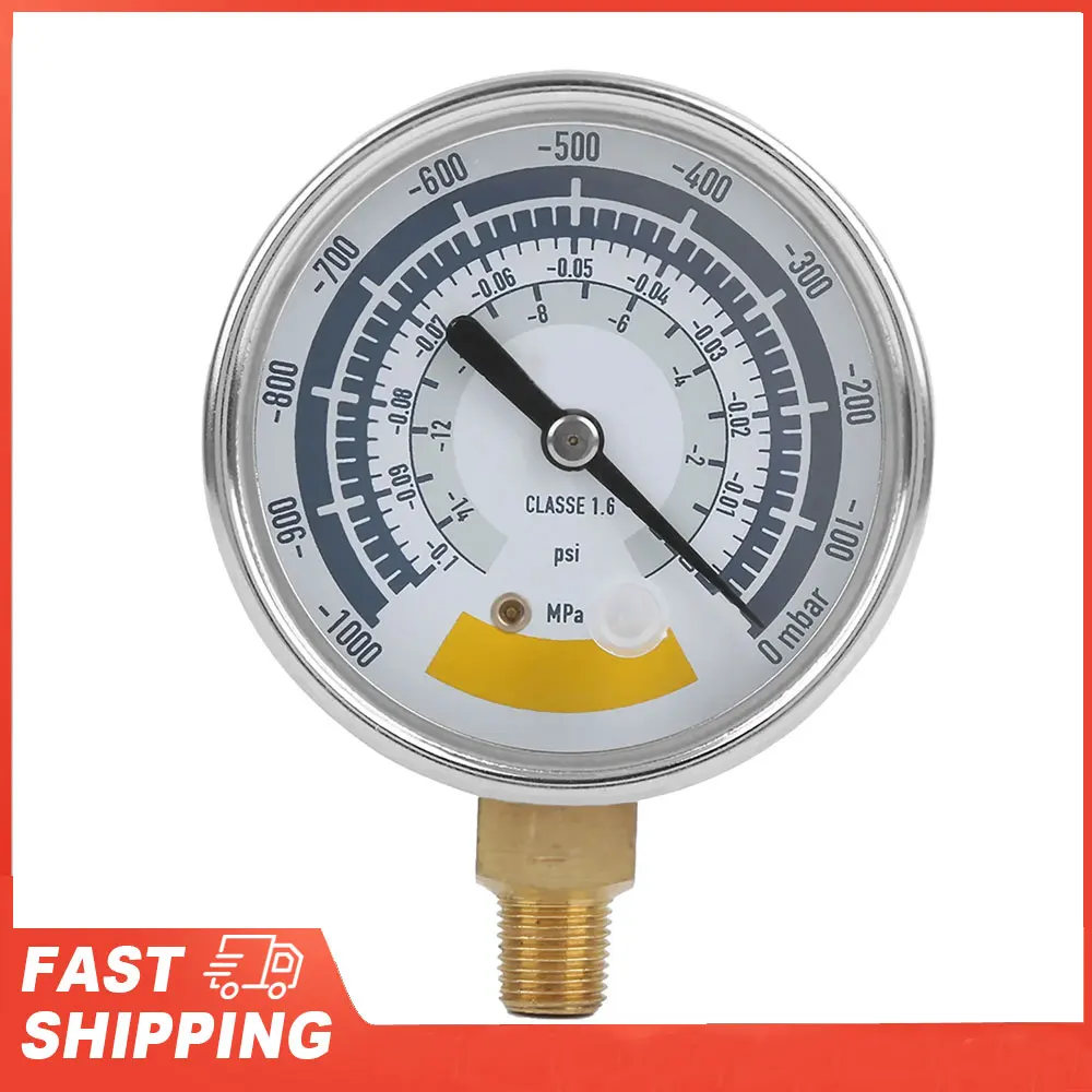 Манометр для манометра, точный манометр для вакуумного насоса, 0‐14 фунтов на квадратный дюйм, разъем NPT 1/8 дюйма, вакуумметр, манометр 0‐14 фунтов на квадратный дюйм
Манометр для манометра, точный манометр для вакуумного насоса, 0‐14 фунтов на квадратный дюйм, разъем NPT 1/8 дюйма, вакуумметр, манометр 0‐14 фунтов на квадратный дюйм