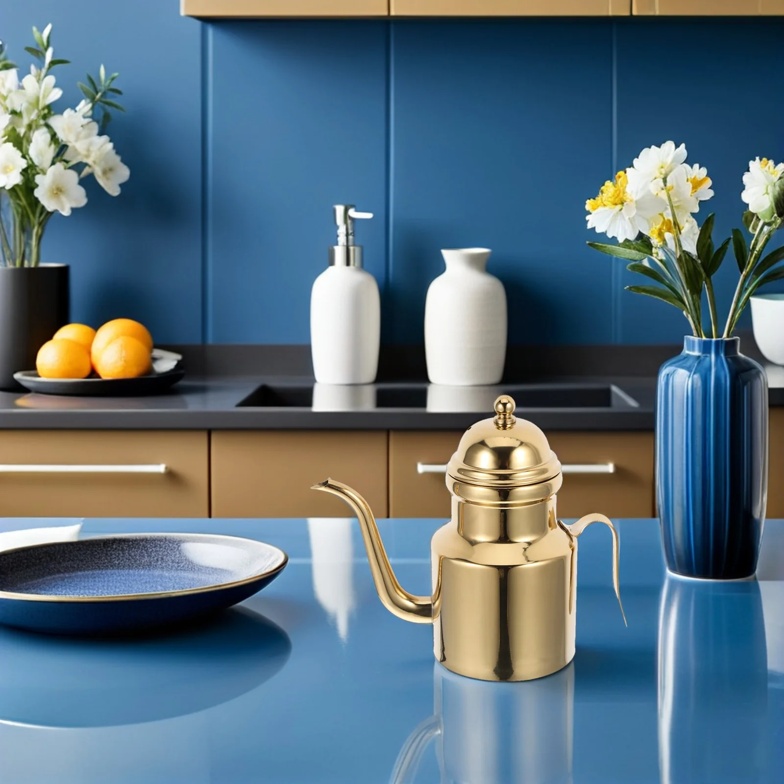 2pcs Stainless Steel Dispenser 11Oz/310Ml Drip-Free Gooseneck Pourer For Olive Oil Vinegar Soy Use Multipurpose
2pcs Stainless Steel Dispenser 11Oz/310Ml Drip-Free Gooseneck Pourer For Olive Oil Vinegar Soy Use Multipurpose