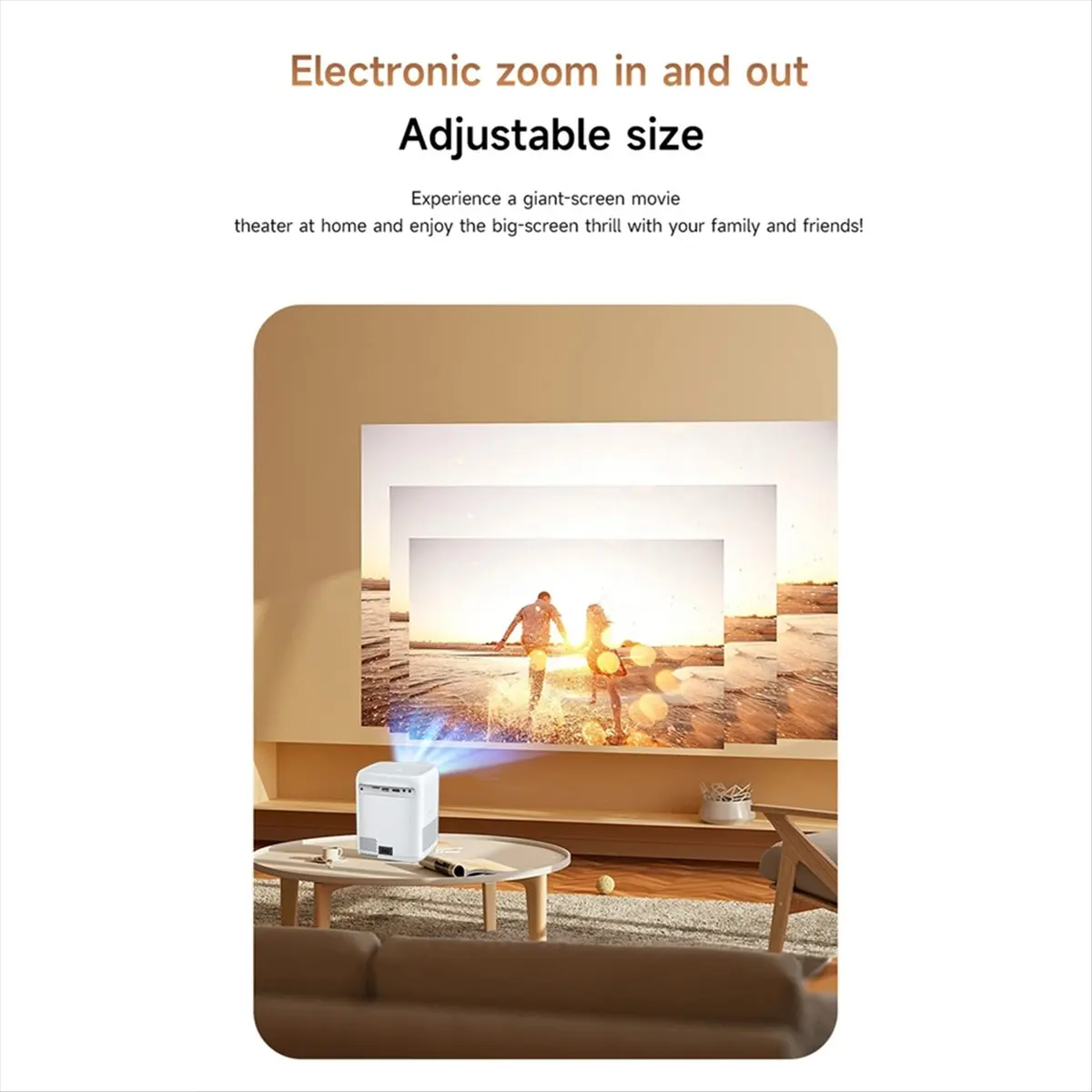 Top Home Ultra-High-Definition Projector 1080P Projector with Zoom Electric Focus Projector WIFI Mobile Phone Projection
Top Home Ultra-High-Definition Projector 1080P Projector with Zoom Electric Focus Projector WIFI Mobile Phone Projection