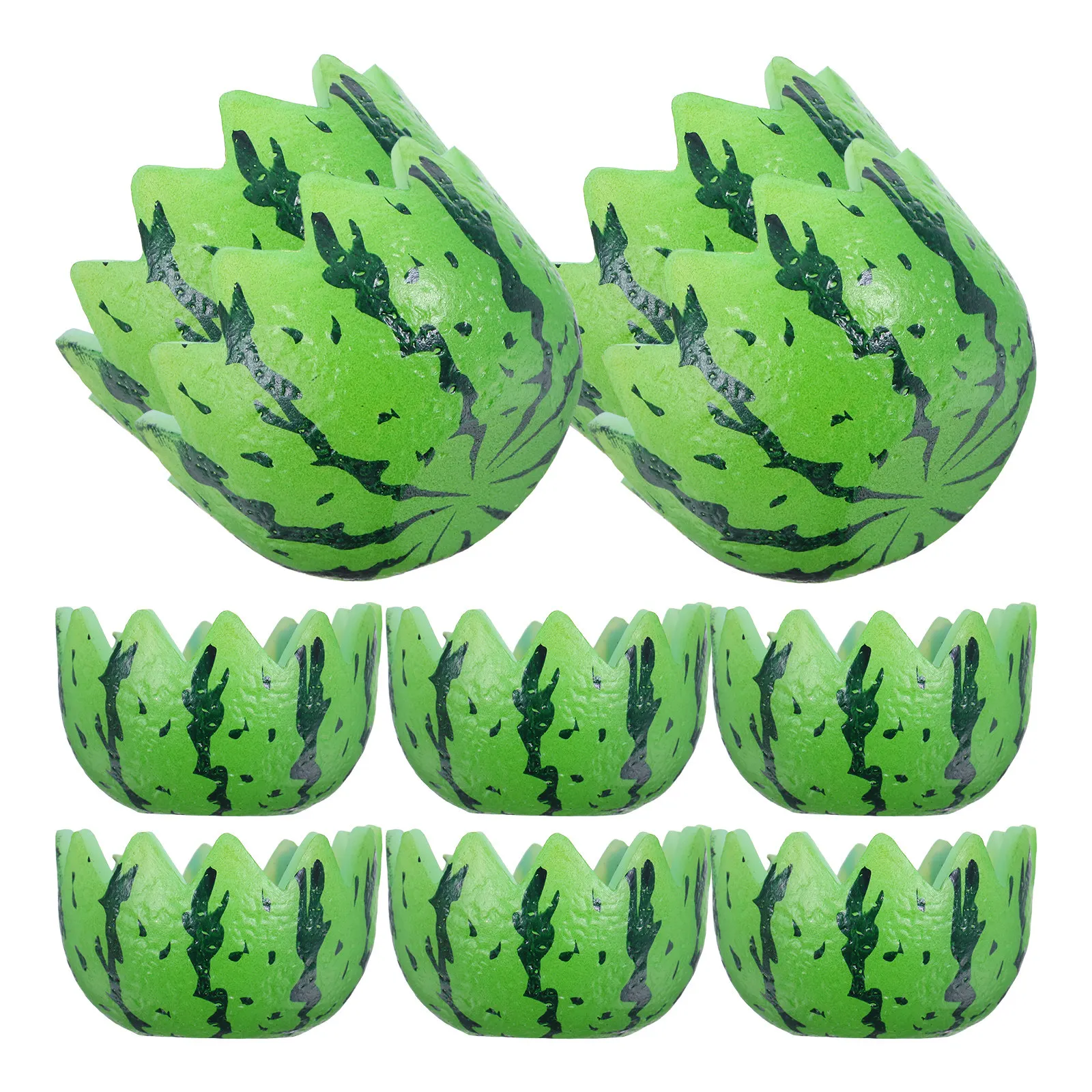 10Pcs Lifelike Mini Watermelon Bowl Decor Artificial Fruit Props for Tea Party DIY Miniature Kitchen Display Photo Props
10Pcs Lifelike Mini Watermelon Bowl Decor Artificial Fruit Props for Tea Party DIY Miniature Kitchen Display Photo Props